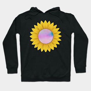 Through the Eye of a Sunflower Hoodie